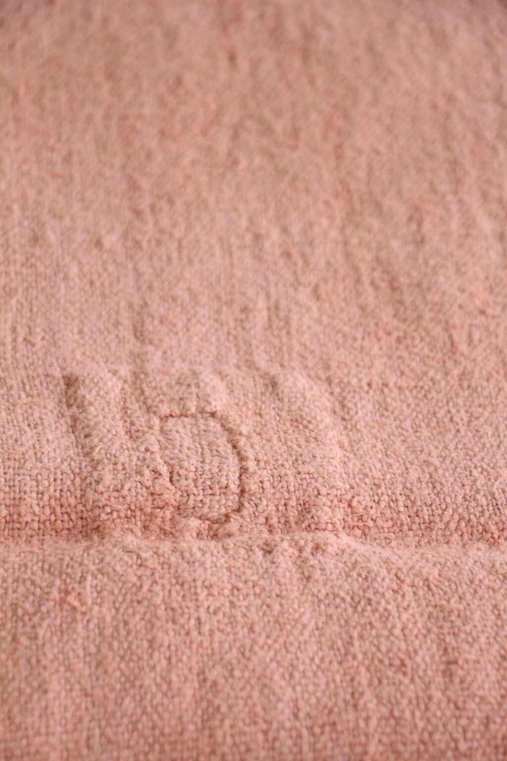 dyed antique linen grain sack, wabi sabi fabric, pillow fabric, durable L 657 - Image 10
