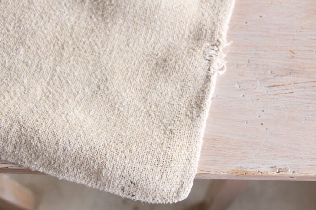 antique linen grainsack, Scandi style, cushion fabric, durable, L 690 - Image 10