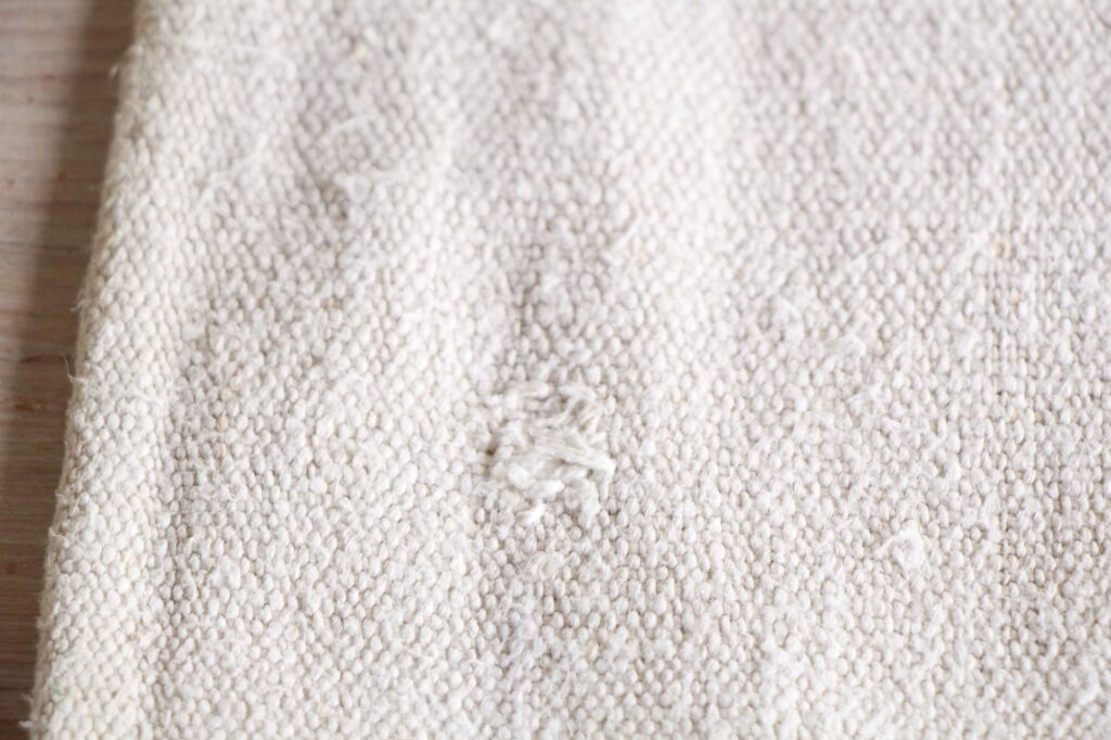 antique linen grainsack, Scandi style, rustic decor, durable, L 728 A - Image 10