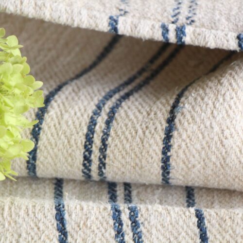 antique linen grainsack, Scandi style, wedding decor, durable, L 727