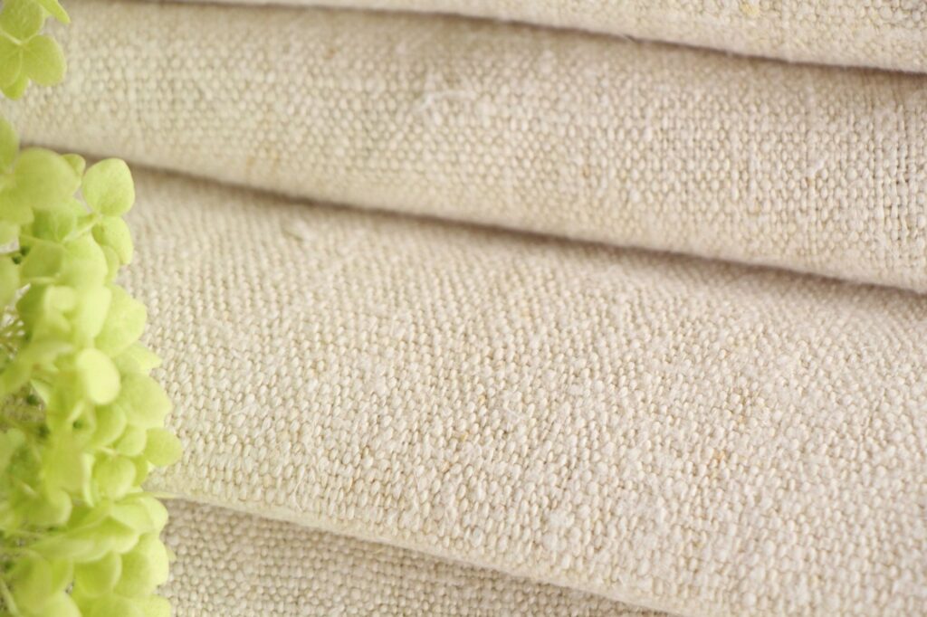 antique linen fabric, 3,44 y, natural fabric, wedding decor, durabel, UP 810 - Image 10