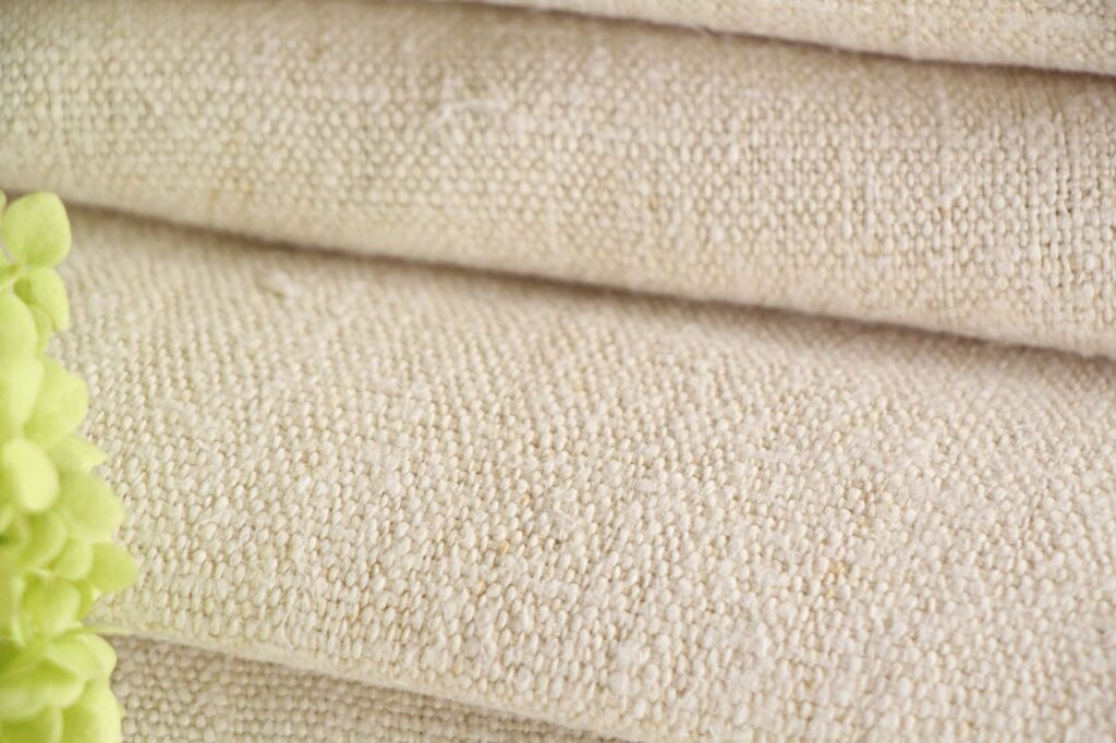 antique linen fabric, 3,44 y, natural fabric, wedding decor, durabel, UP 810 - Image 8