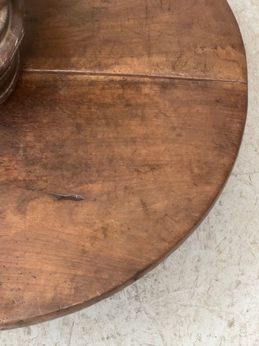 handmade antique wooden wabi sabi coffee table A 850 - Image 7