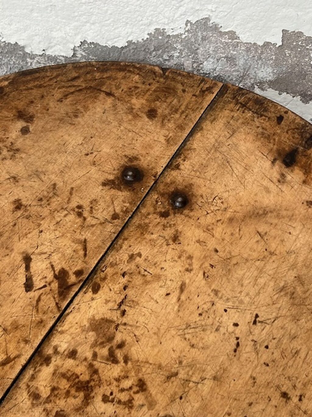 handmade antique wooden wabi sabi coffee table A 849 - Image 5