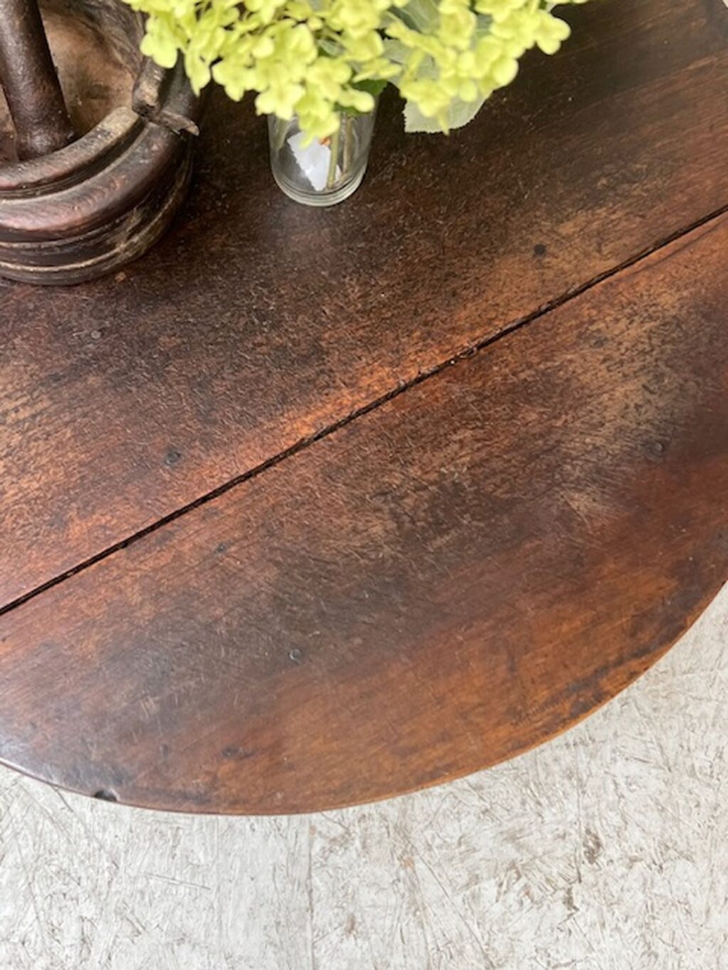 handmade antique wooden wabi sabi coffee table A 851 - Image 6