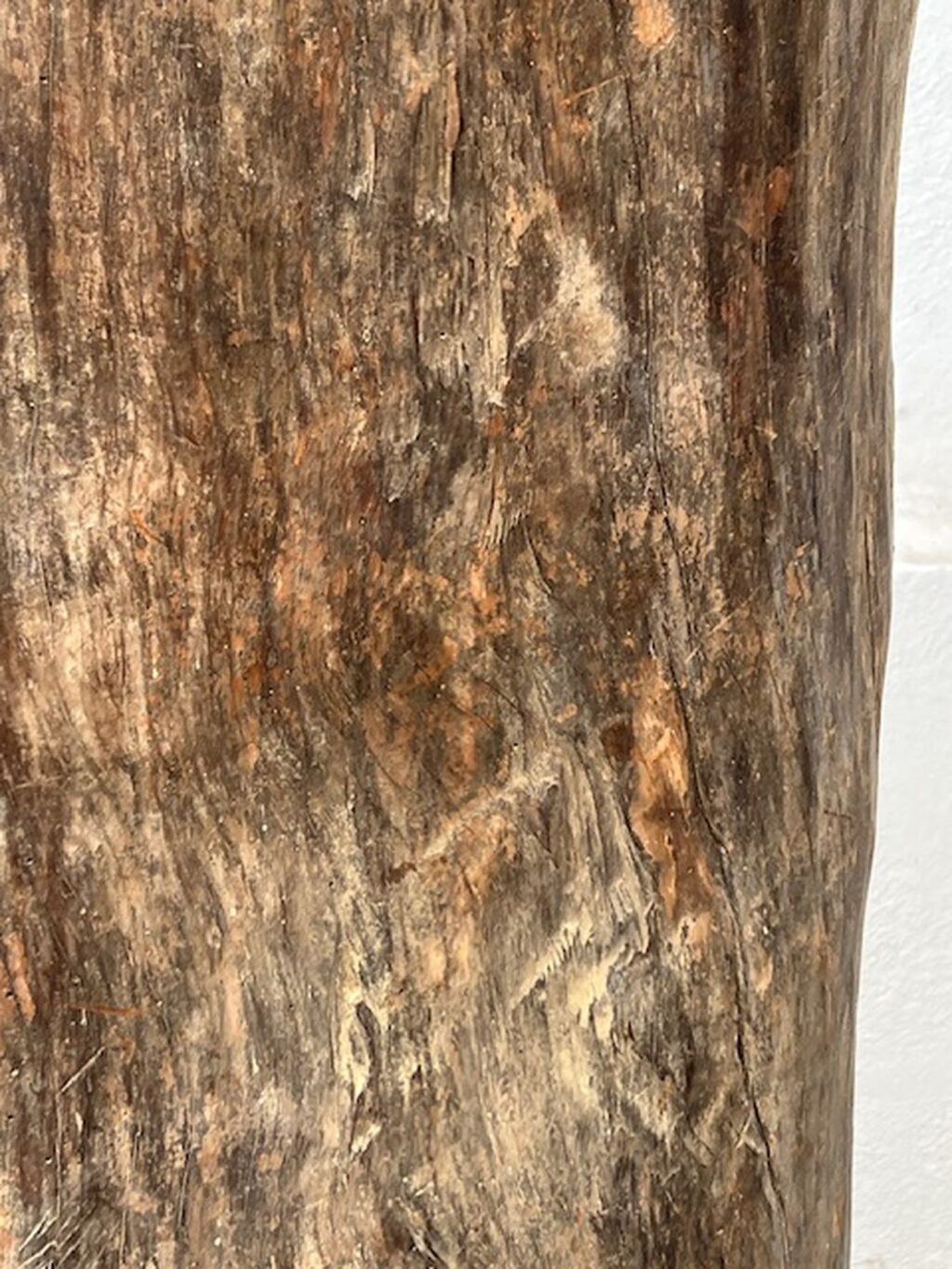 Handgefertigter antiker ausgehöhlter Baumstamm, Wabi Sabi, A 854 – Bild 4