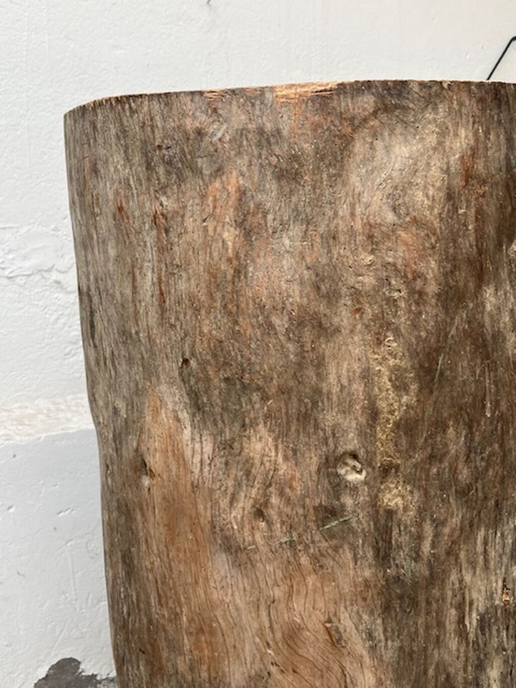 Handgefertigter antiker ausgehöhlter Baumstamm, Wabi Sabi, A 854 – Bild 2