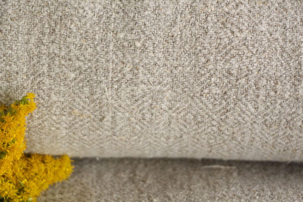 antique linen fabric, 11.70 y, handwoven, rug fabric, durabel, Z 138 - Image 9