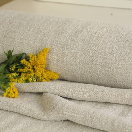 antique linen fabric, 11.70 y, handwoven, rug fabric, durabel, Z 138