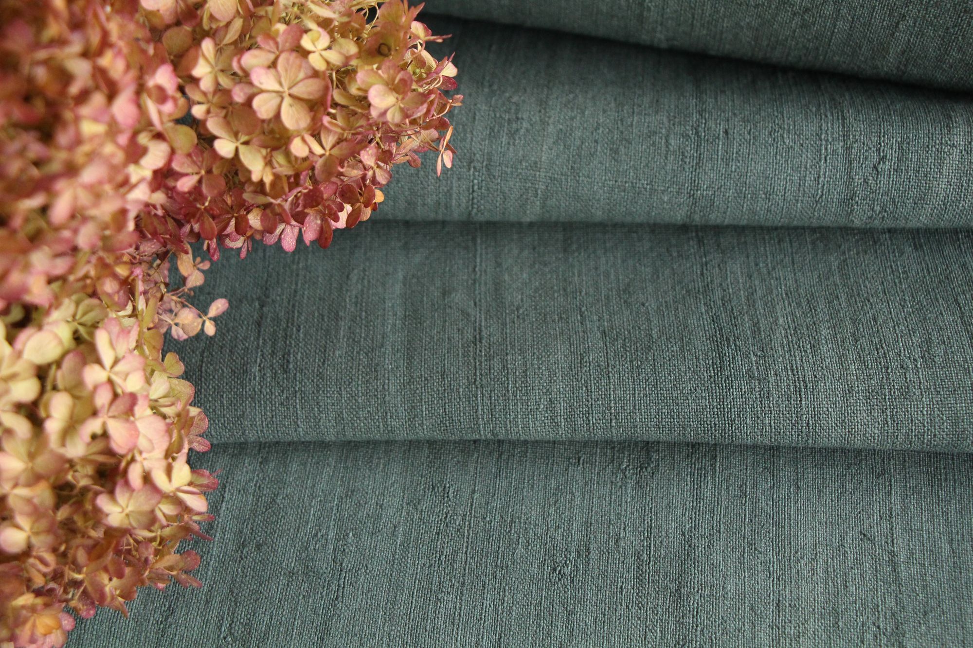 gefärbte antike Leinenstoffe, 14,34m, Möbelstoff, Tischdecke, Z 049 – Bild 6