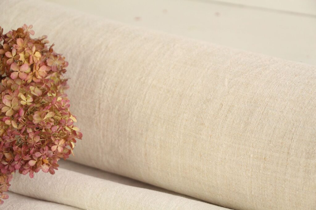 antique linen fabric, 21.43 y, curtain fabric, upholstery fabric, durabel, Z 031 - Image 9