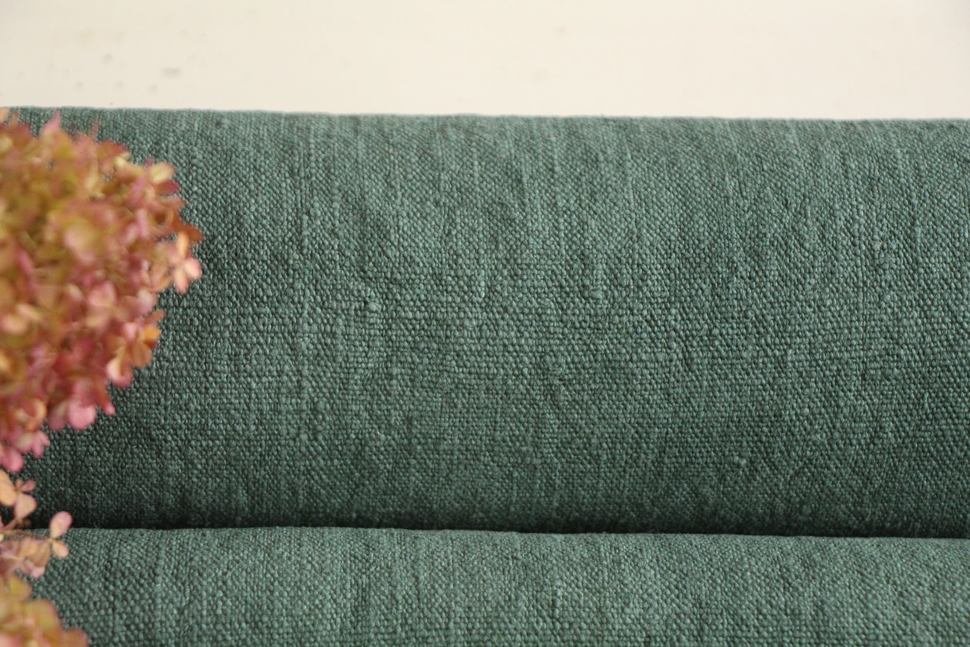 gefärbte antike Leinenstoffe, 8,28m, französisches Leinen, Möbelstoff, Z 095 – Bild 6