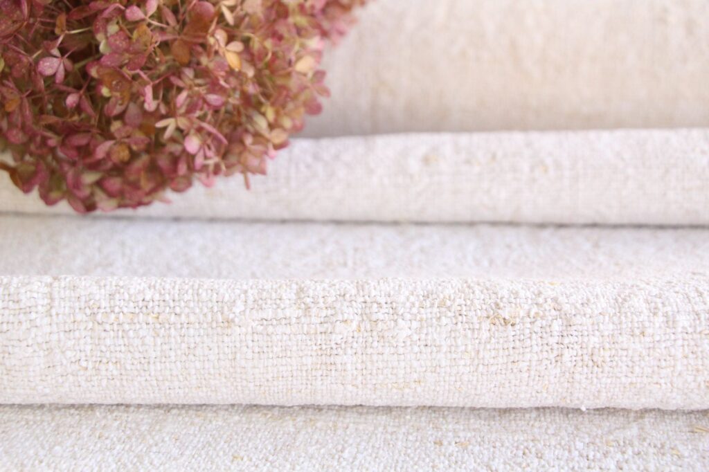 antique linen fabric, 4.92 y, table cloth, wedding decor, durabel, Z 140 - Image 8