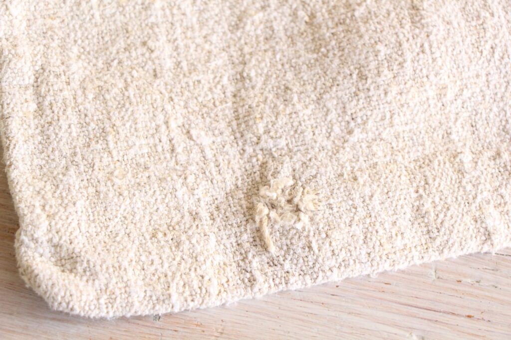 antique linen grainsack, handmade, wedding decor, durable, L 672 - Image 10