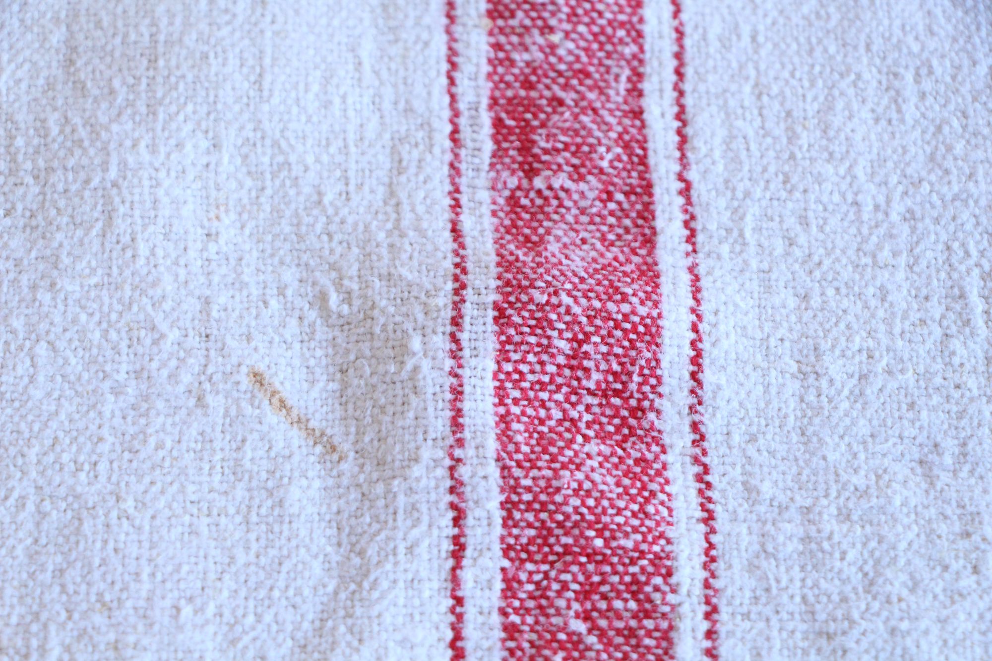 antique linen grainsack, curtain fabric, wedding fabric, durable, L 764 - Image 10