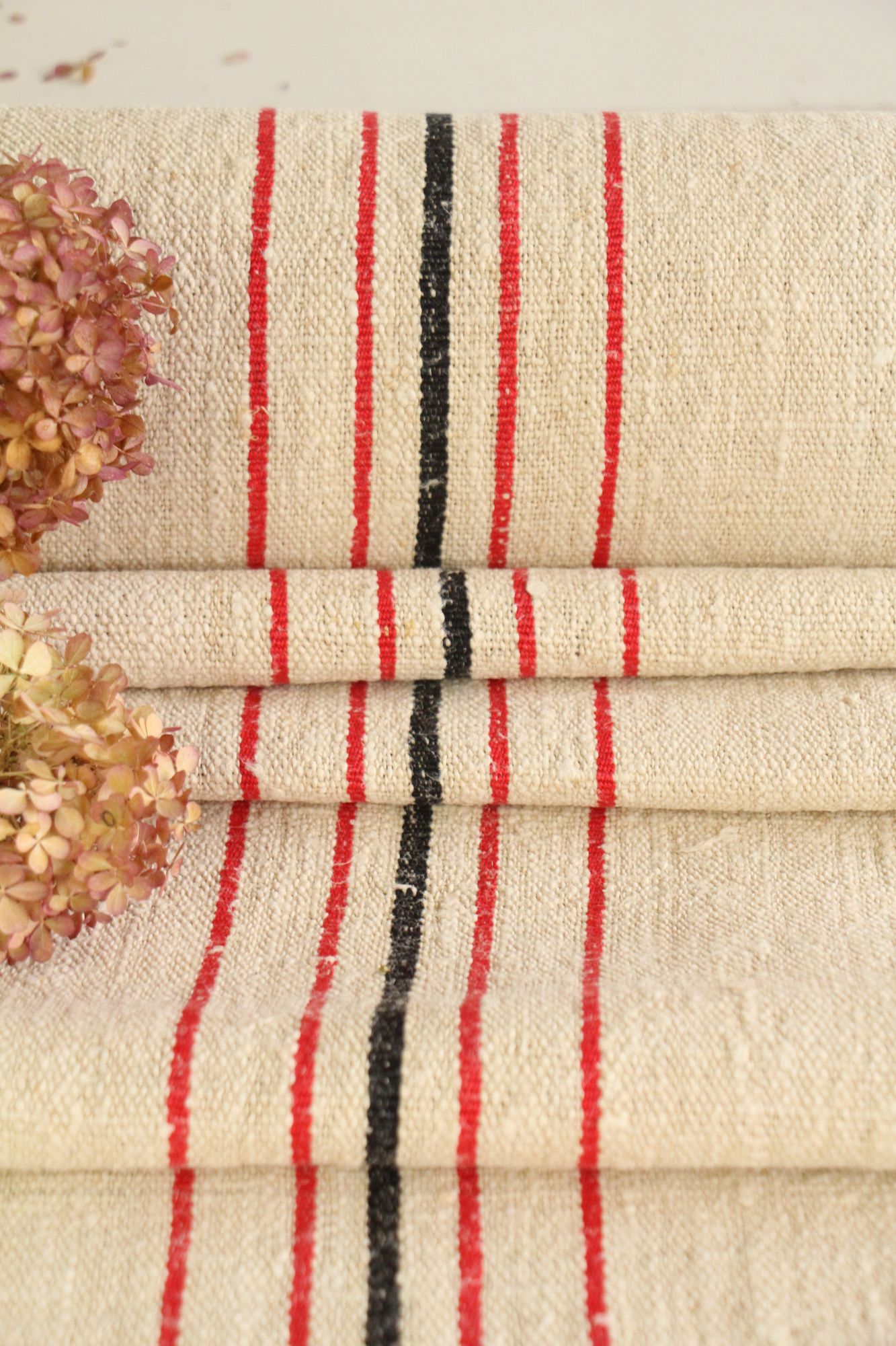 antique linen fabric, 9.07 y, handwoven, stair runner, durabel, SP 152