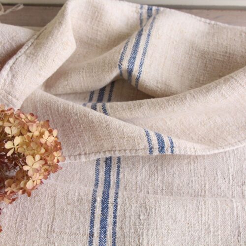 antiker Getreidesack aus Leine, Gustavian Style, Polsterstoff, langlebig, L 798