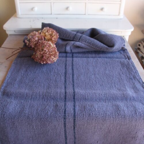 antique linen grainsack, pillow fabric, gustavian style, durable, L 781