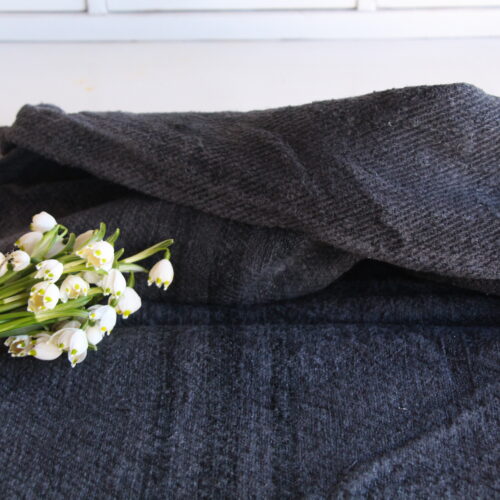 antique linen grainsack, rustical, pillow fabric, durable, Wabi Sabi,  L807