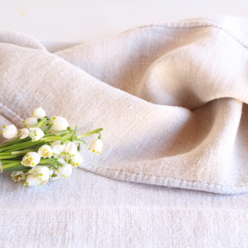 antique linen grainsack, gustavian style, table cloth, durable, L 805