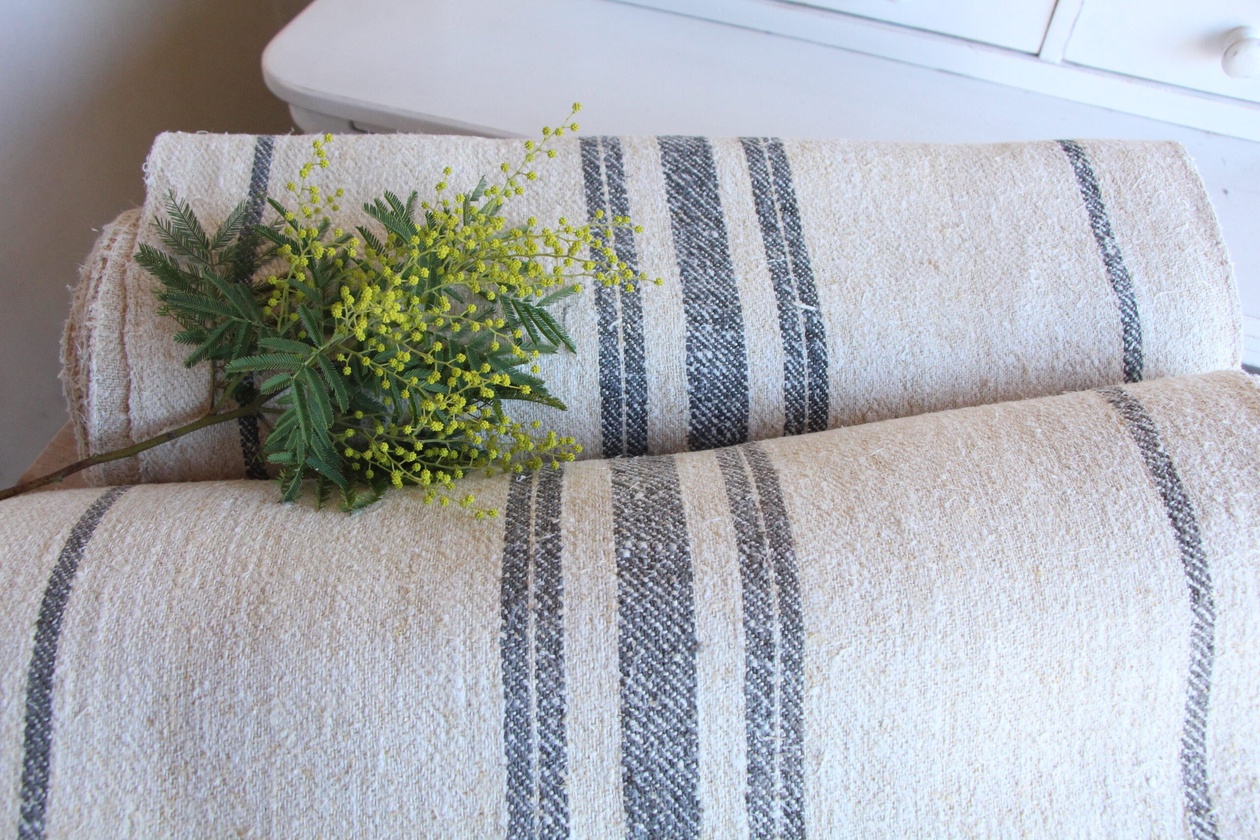 antique linen fabric, 21.5y, bulk offer, farmhouse decor, upholstery fabric, wabi sabi, Z 168