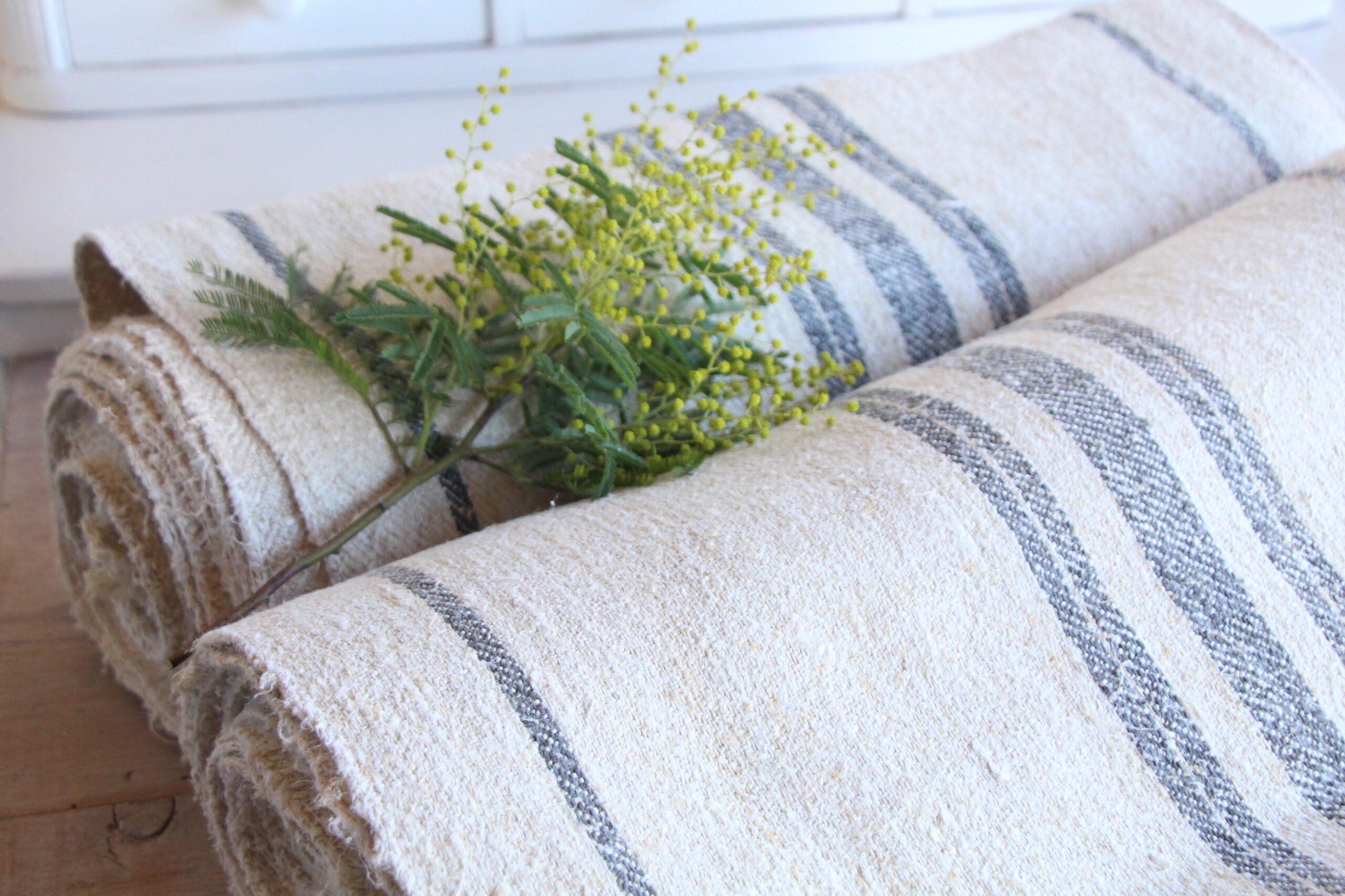 antique linen fabric, 21.5y, bulk offer, farmhouse decor, upholstery fabric, wabi sabi, Z 168 - Image 3