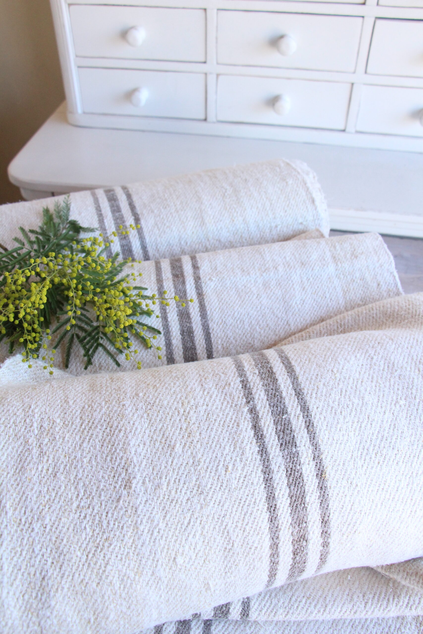 antique linen fabric, 29.91y, bulk offer, farmhouse decor, upholstery fabric, wabi sabi, Z 170 - Image 10