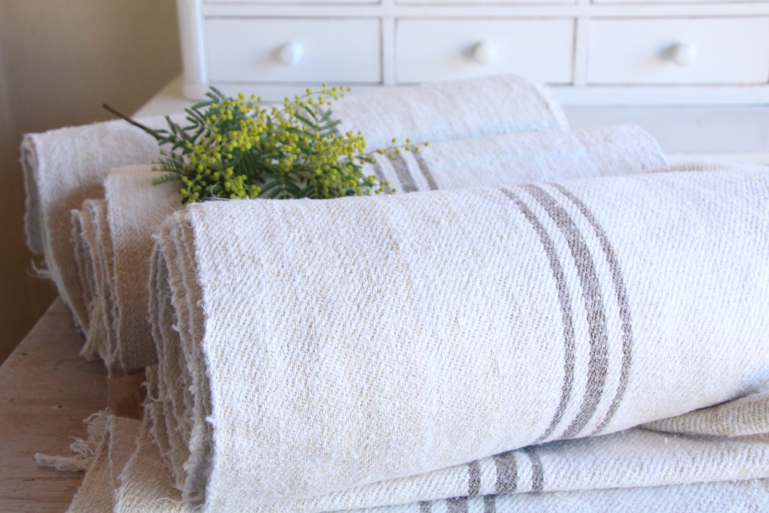 antique linen fabric, 29.91y, bulk offer, farmhouse decor, upholstery fabric, wabi sabi, Z 170 - Image 6