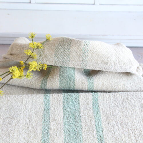 antiker Getreidesack aus Leinen, rustikal, Polsterleinen, langlebig, L 847