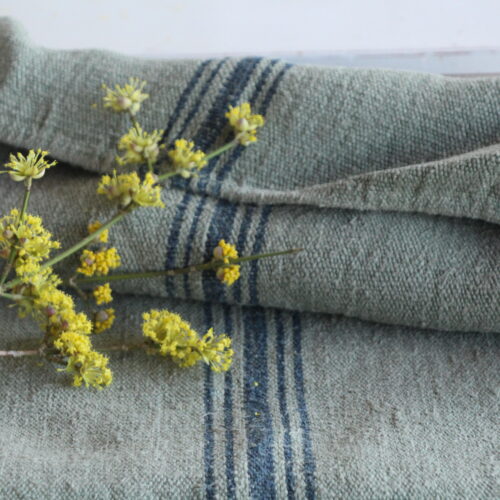 antiker Getreidesack aus Leinen, rustikal, Polsterleinen, langlebig, L 837