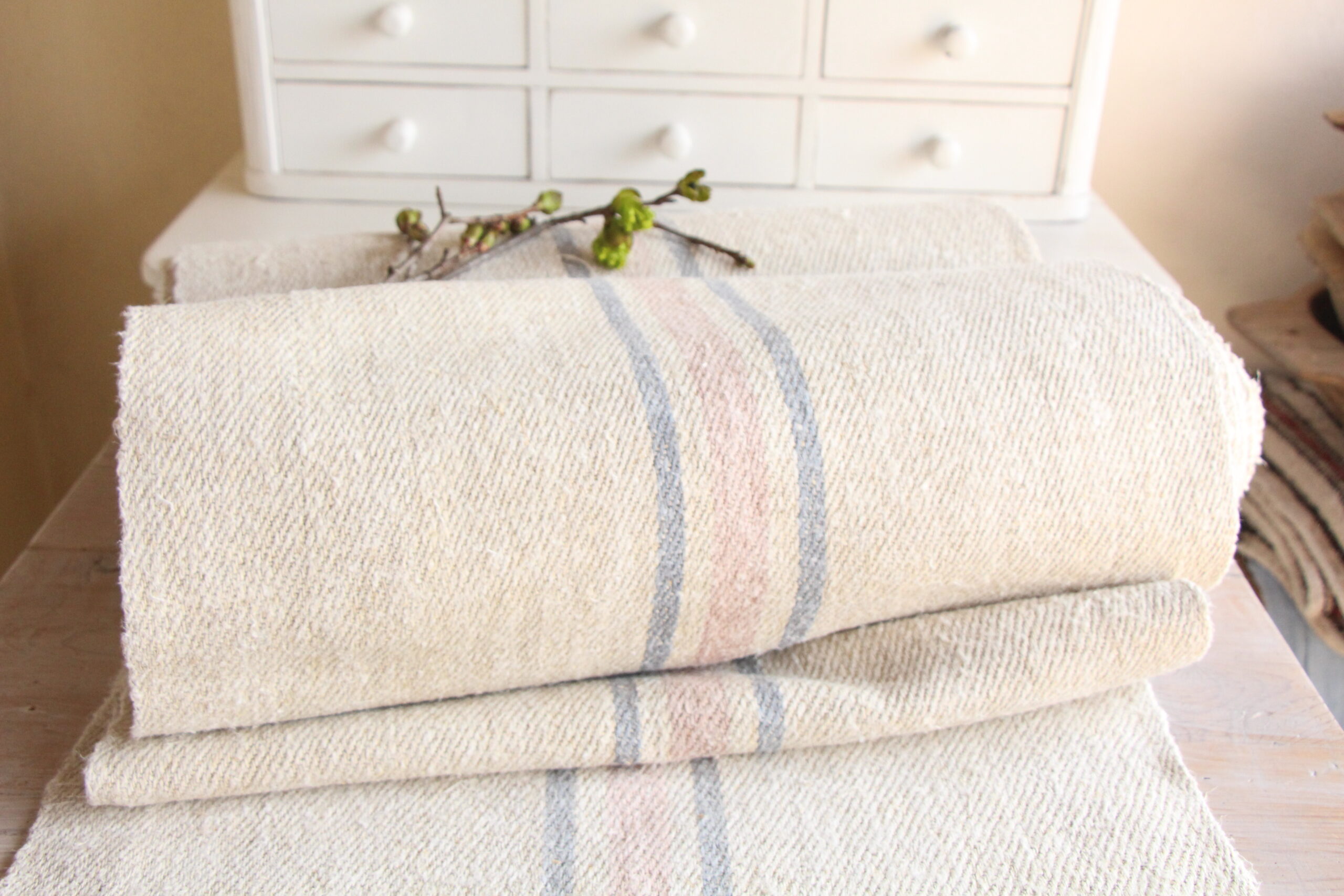 antique linen fabric, 23.62y, bulk offer, farmhouse decor, upholstery fabric, wabi sabi, Z 176 - Image 10