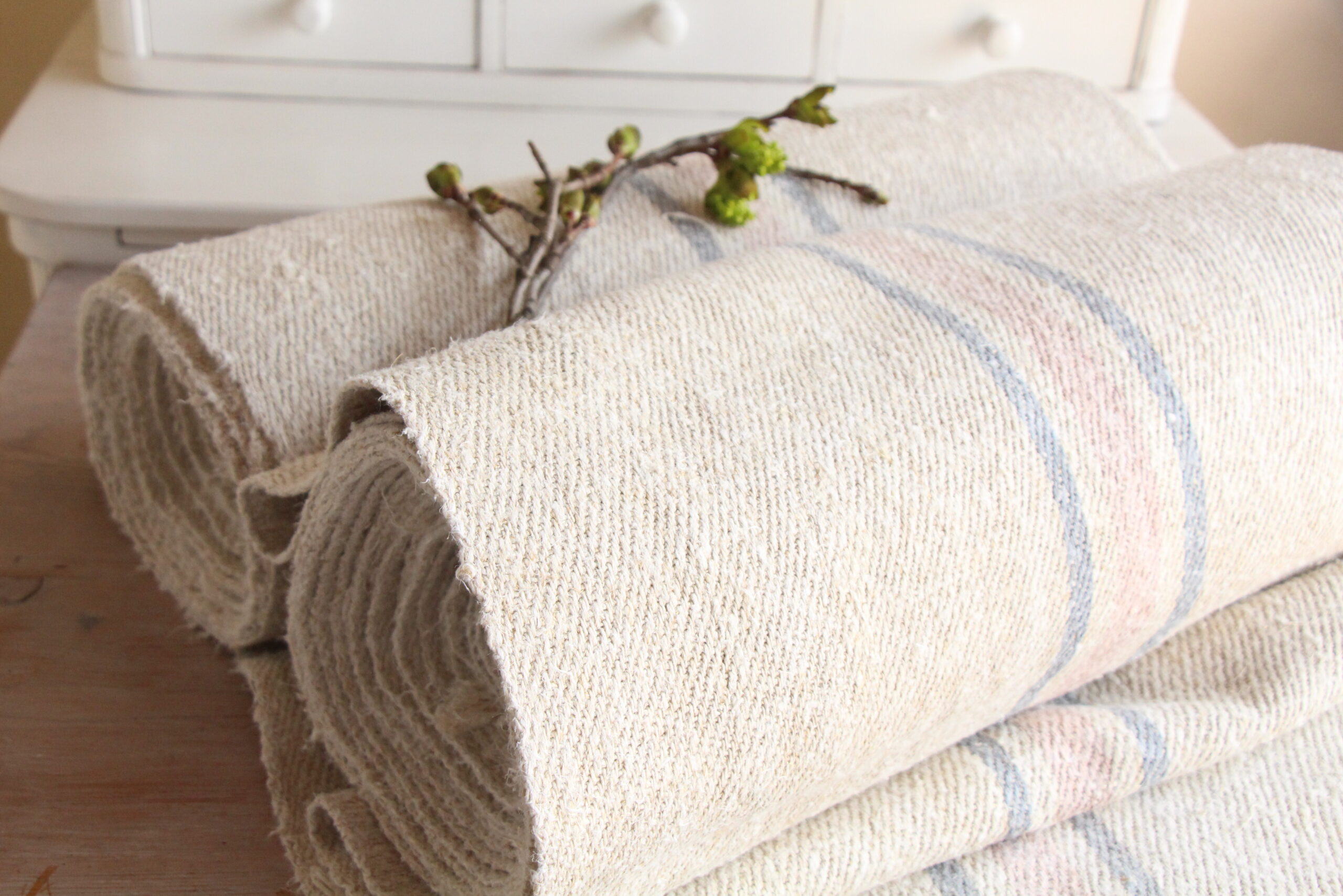 antique linen fabric, 23.62y, bulk offer, farmhouse decor, upholstery fabric, wabi sabi, Z 176 - Image 7