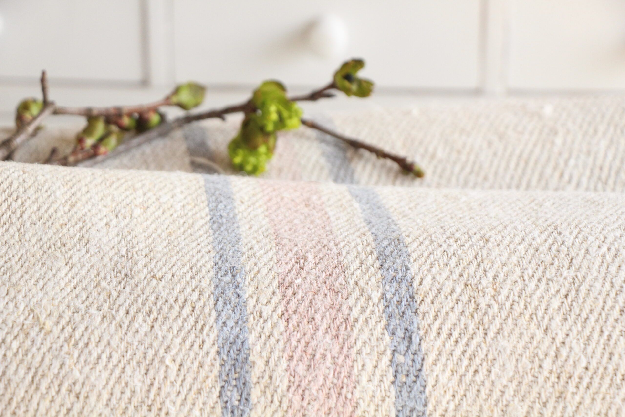 antique linen fabric, 23.62y, bulk offer, farmhouse decor, upholstery fabric, wabi sabi, Z 176 - Image 3