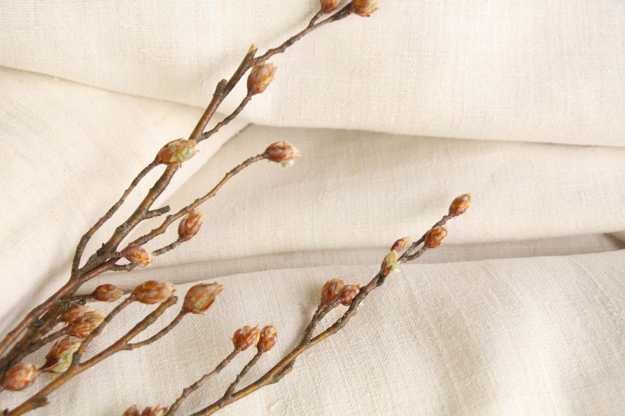 antique linen fabric, 67.15y, upholstery fabric, wedding decor, bulk offer, Z190 - Image 11