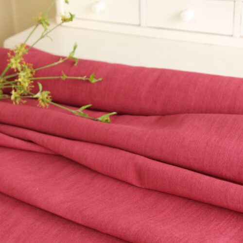 dyed antique linen fabric, 10.06y, french linen, upholstery fabric, Z 183