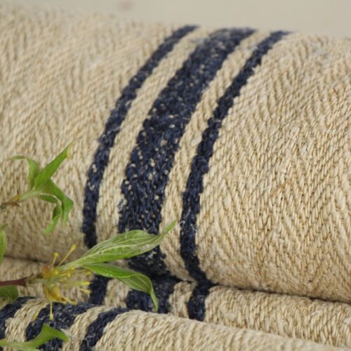 antique linen fabric, 6.60y, upholstery fabric, faded stripes, durabel, Z 184
