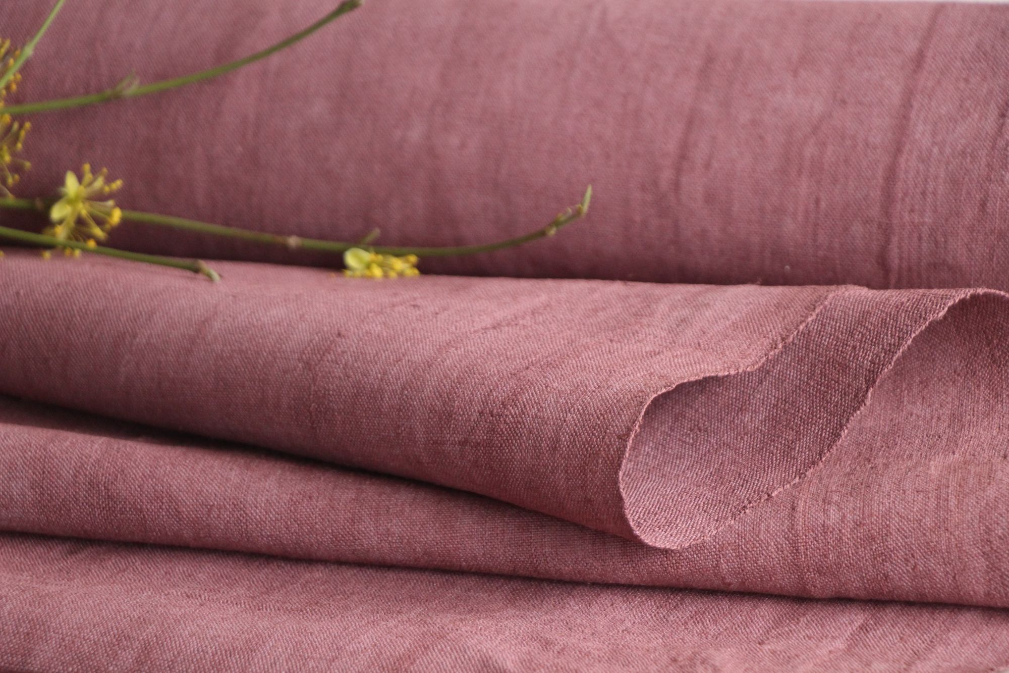gefärbte antike Leinenstoffe, 11,51 m, französisches Leinen, Möbelstoff, Z 188 – Bild 2