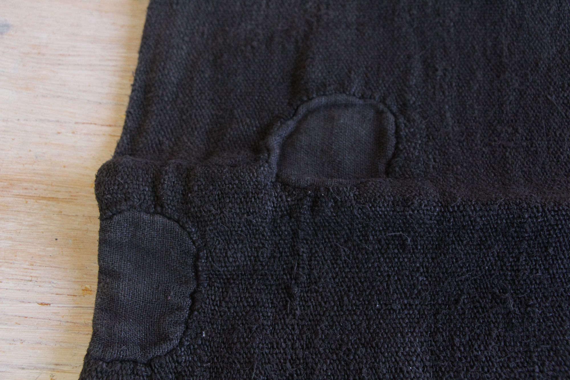 antiker Getreidesack aus Leinen, rustikal, Polsterleinen, langlebig, L 857 – Bild 5