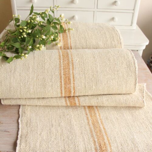 antique linen fabric, 20.99y, bulk offer, farmhouse decor, stairrunner, herringbone, wabi sabi, Z 194