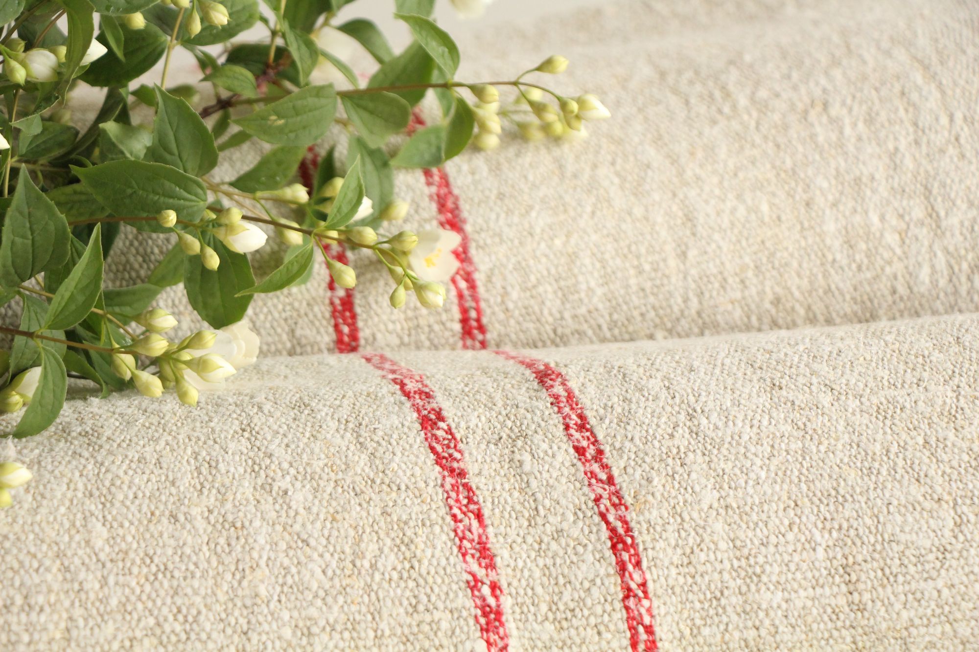 antique linen fabric, 15.2y, bulk offer, farmhouse decor, upholstery fabric, wabi sabi, Z 195 - Image 2