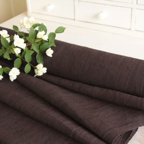 dyed antique linen fabric, 13.34 y, french linen, upholstery fabric, durable, Z 211