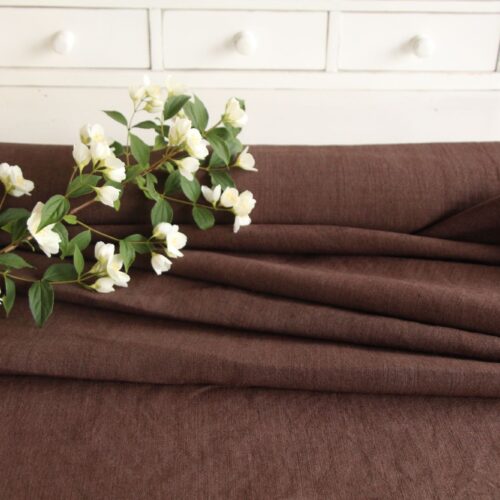 dyed antique linen fabric, 10.06 y, french linen, upholstery fabric, durable, Z 210