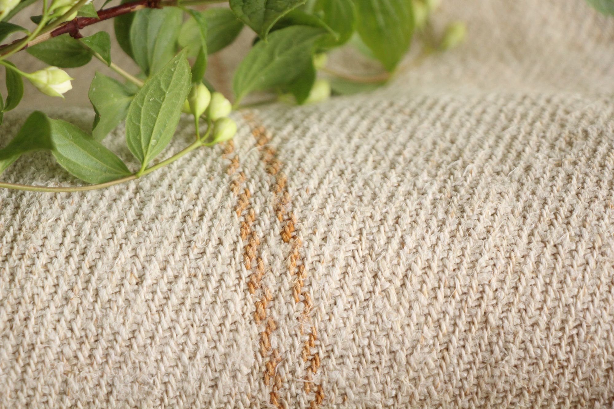 antique linen fabric, 13.65y, bulk offer, farmhouse decor, upholstery fabric, wabi sabi, Z 185 - Image 2