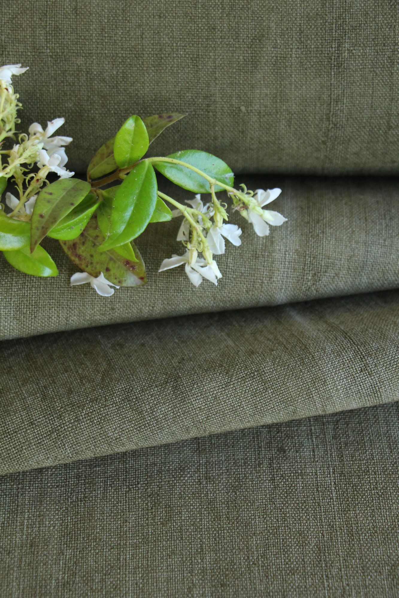 dyed antique linen fabric, 11.48 y, french linen, upholstery fabric, durable, Z 215 - Image 8