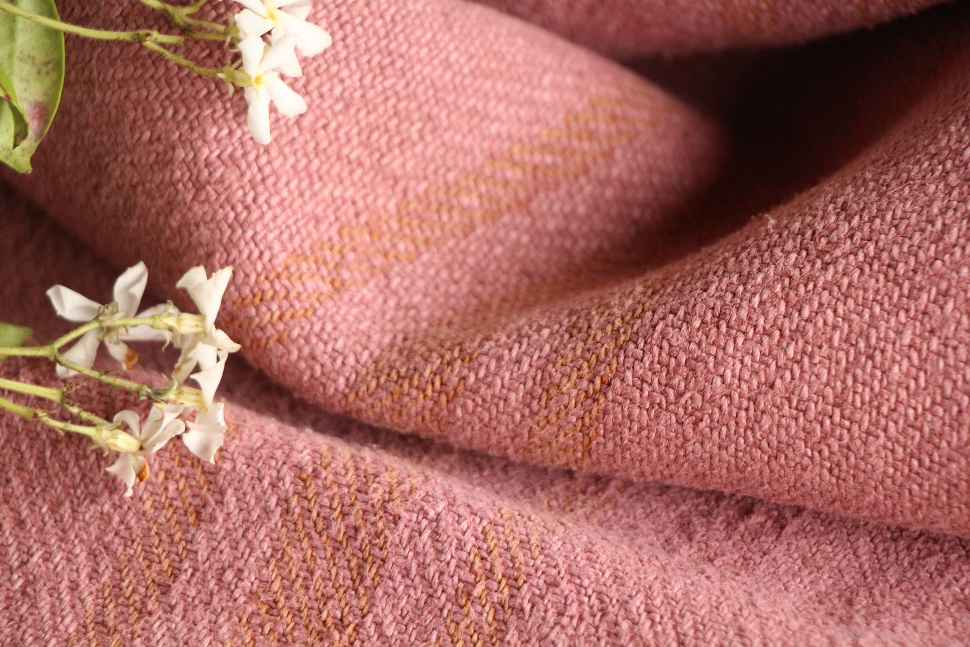 antique linen grainsack, rustic, pillow fabric, durable, dyed linen, Wabi Sabi, L 884 - Image 5