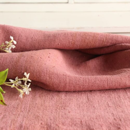 antique linen grainsack, rustic, pillow fabric, durable, dyed linen, Wabi Sabi, L 883