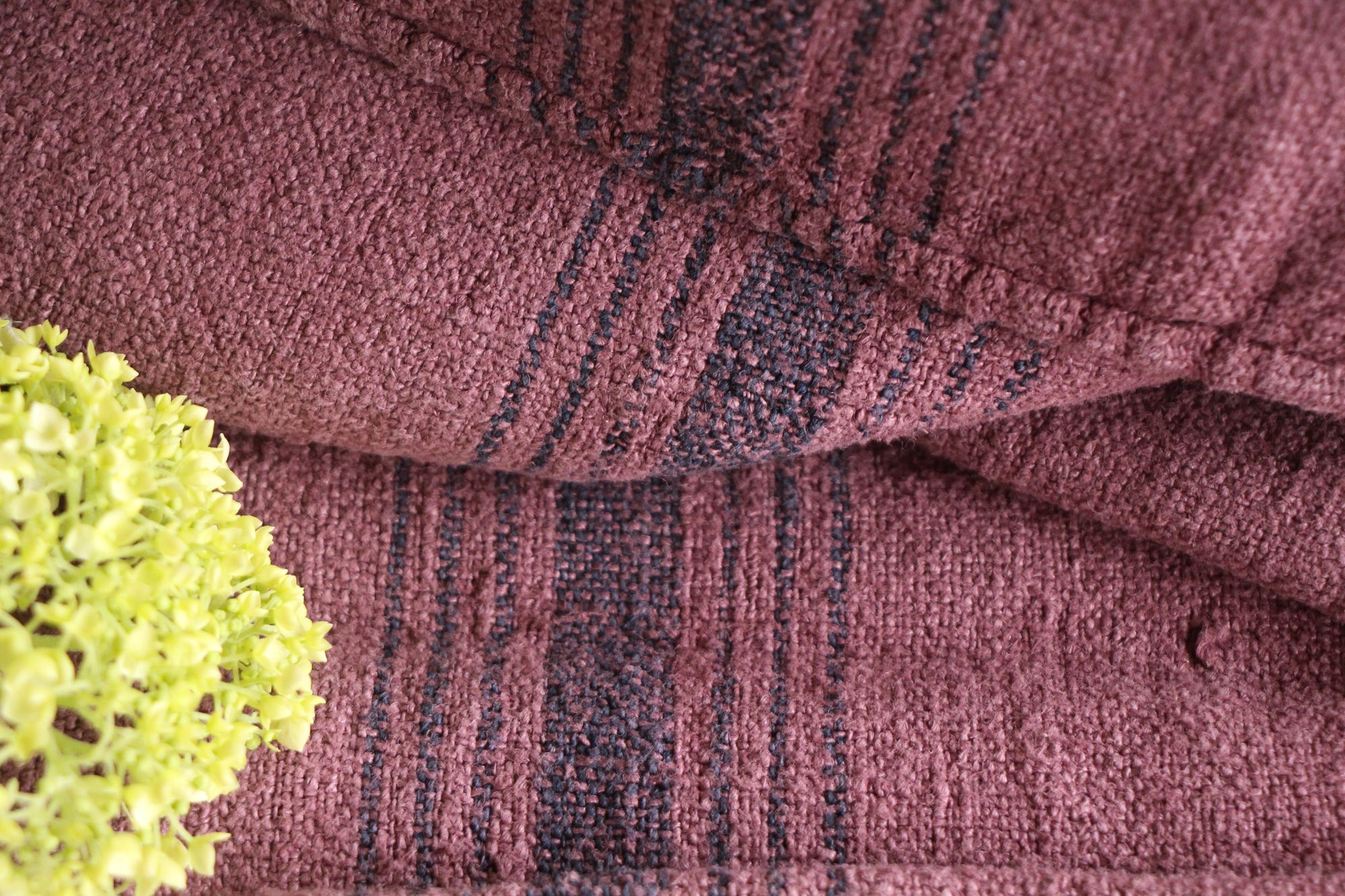 antique linen grainsack, rustic, pillow fabric, durable, dyed linen, Wabi Sabi, L 895 - Image 2