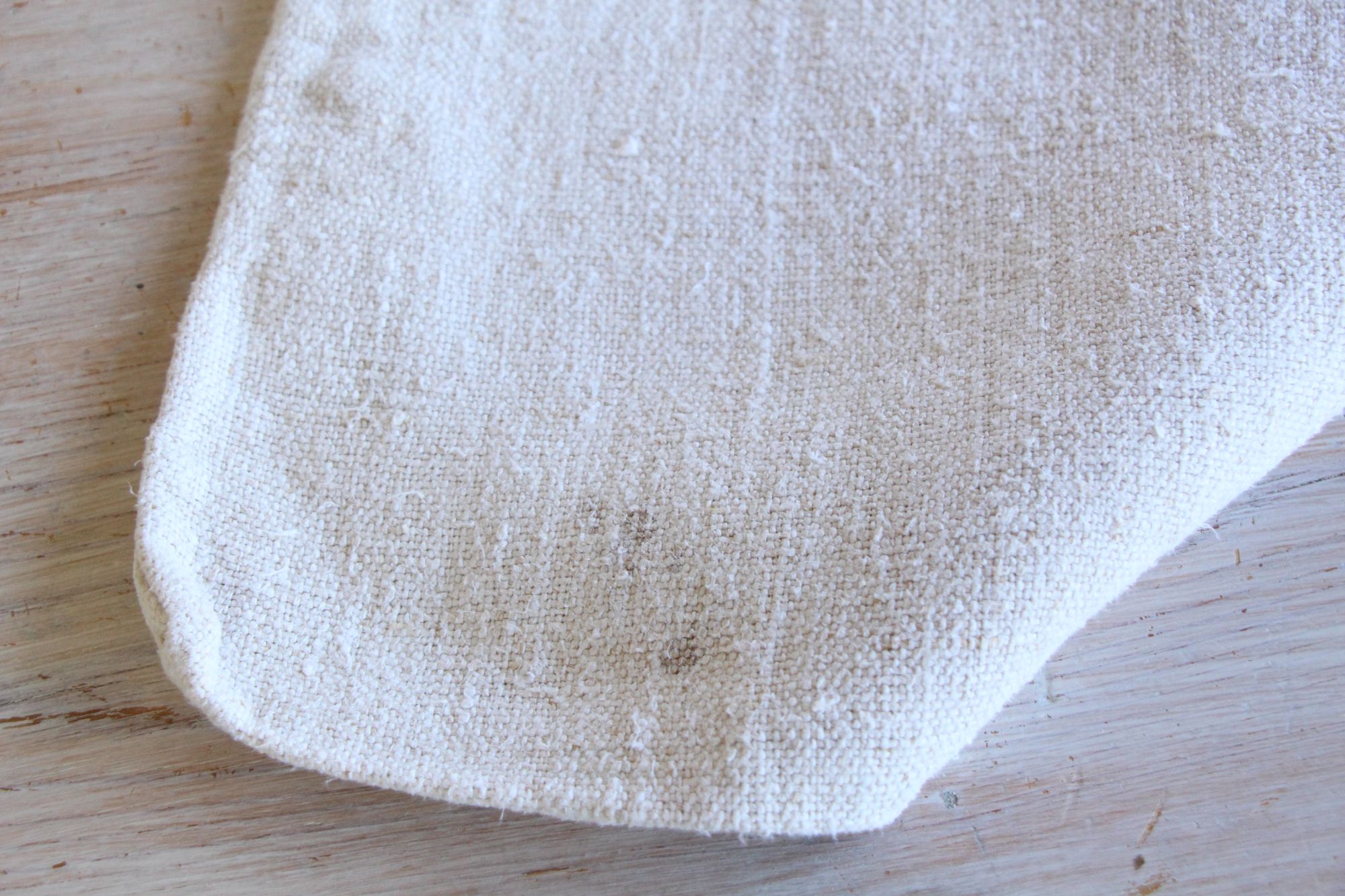 antique linen grainsack, rustic, pillow fabric, durable, wabi sabi decor, L 808 - Image 8