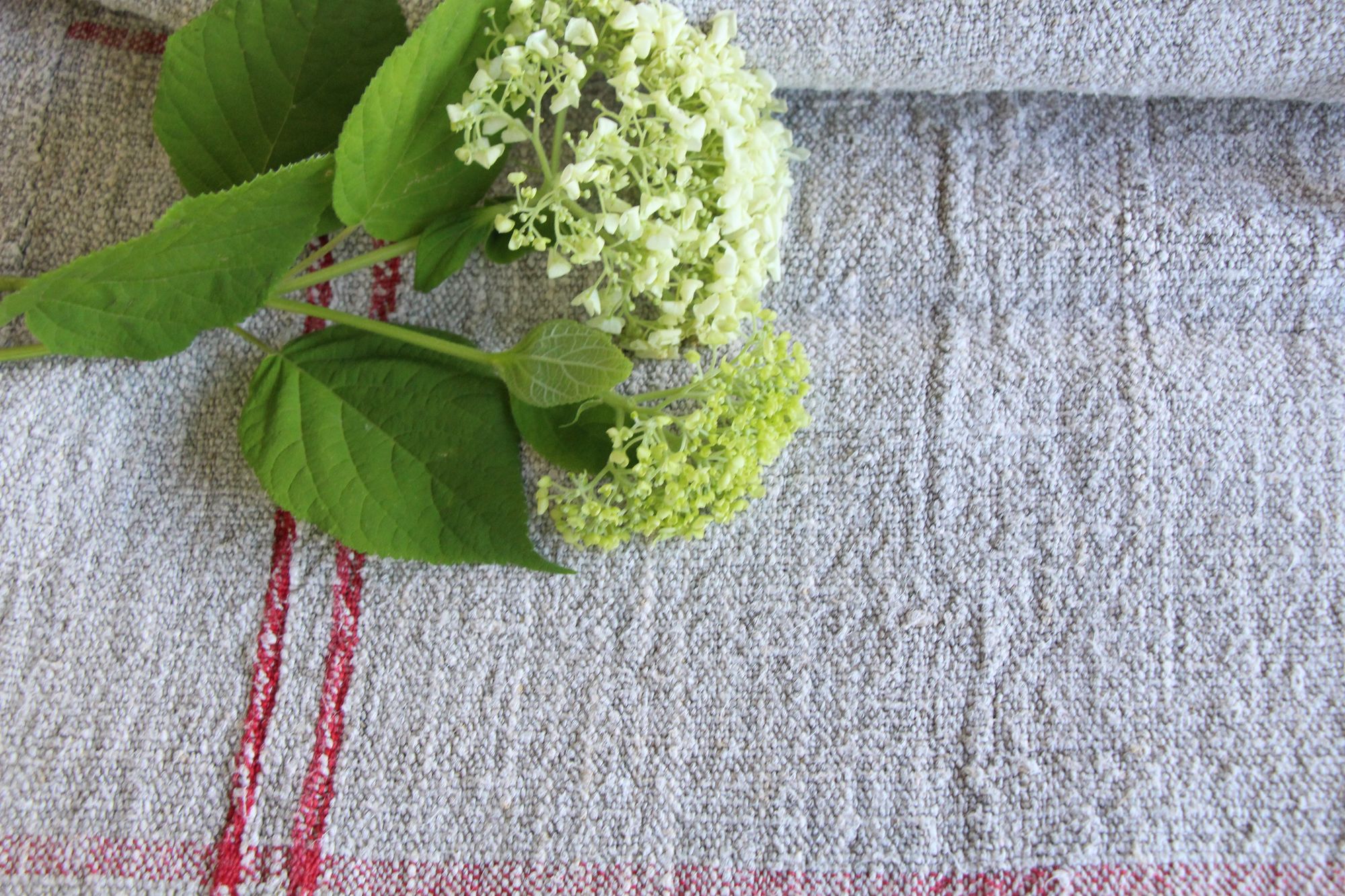 antique linen grainsack, rustic, pillow fabric, durable, wabi sabi decor, L 904 - Image 8