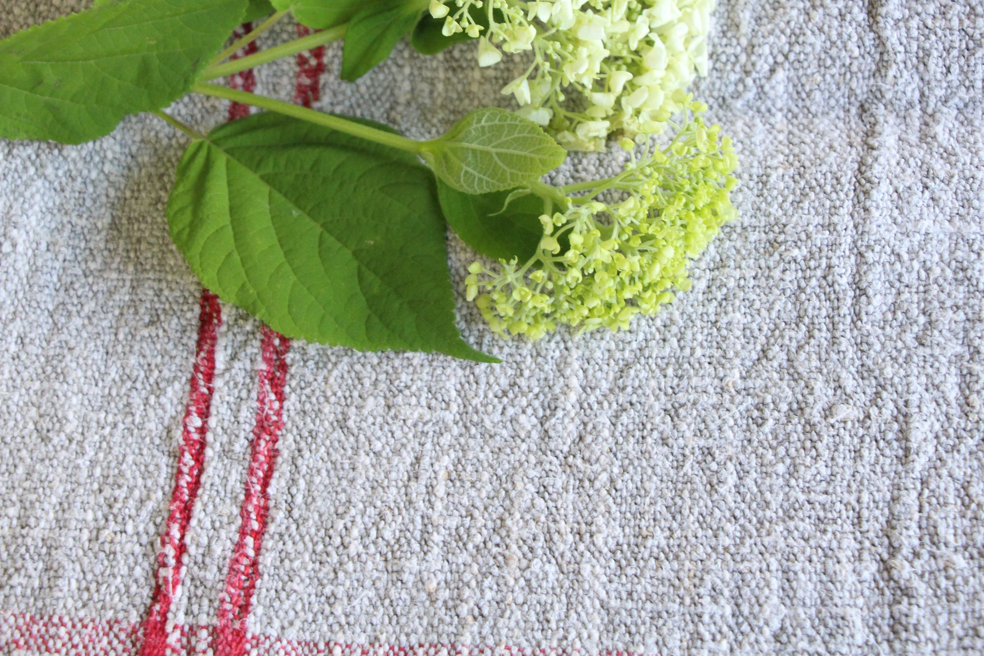 antique linen grainsack, rustic, pillow fabric, durable, wabi sabi decor, L 904 - Image 7